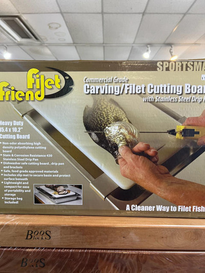 Filet Friend - Commercial Grade Carving/Filet Cutting Board