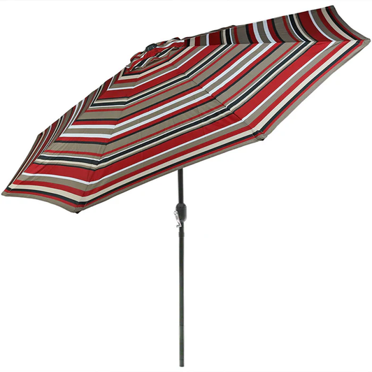 Sunnydaze Decor -  9' Patio Umbrella with push button Tilt