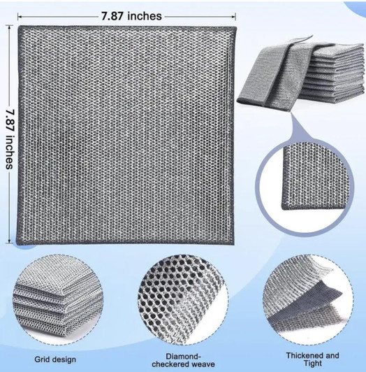 Multipurpose Wire Dishwashing Rags