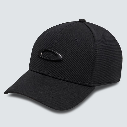 The Tincan Hat is made with a curved brim and moisture-wicking sweatband for a contoured fit and lasting comfort. Stretch fabric on a closed back provides a secure fit, while a solid metal ellipse logo at the crown of this Oakley hat symbolizes the longevity of an icon.