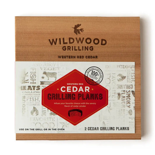 Wildwood Grilling | 2-Pack of Small 7"x7"  Grilling Planks For Salmon & Chicken