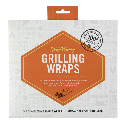 Wildwood Grilling |8-Pack of 7.25" X 8" Grilling Wraps For Salmon & Veggies