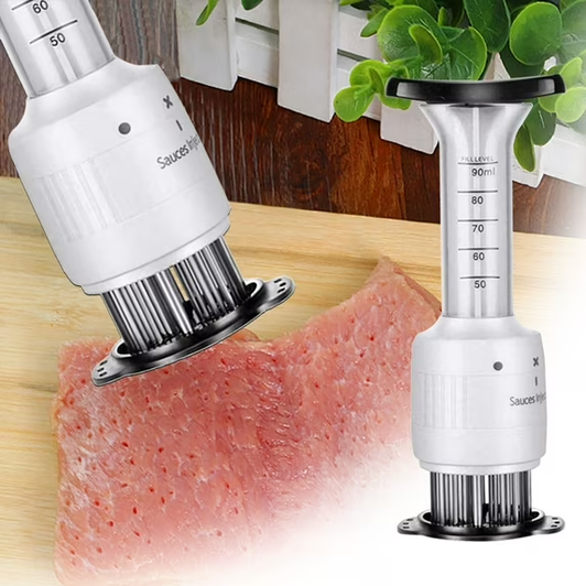 Sauce Injector | 2 In 1 Tenderizer And Sauce Injector