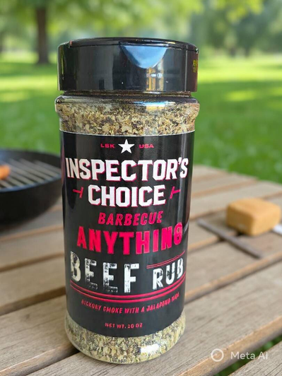 Inspector's Choice - Anything Beef Rub