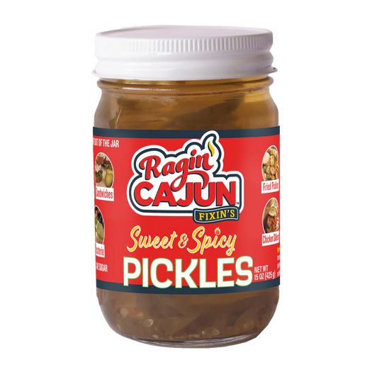 Ragin' Cajun - Sweet & Spicy Pickle Slices 12oz
