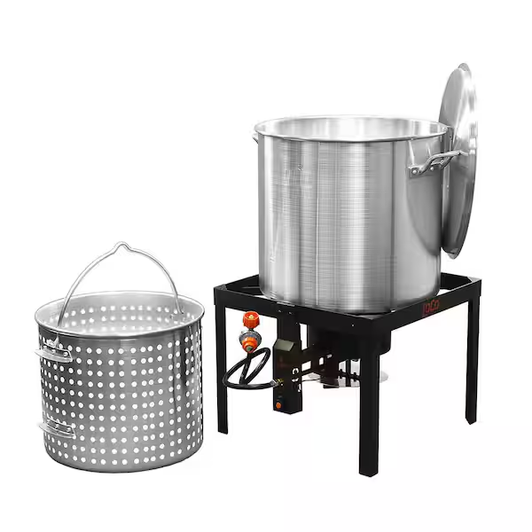Loco Cookers - 100 QT SureSpark Crawfish Boil/Steam Kit