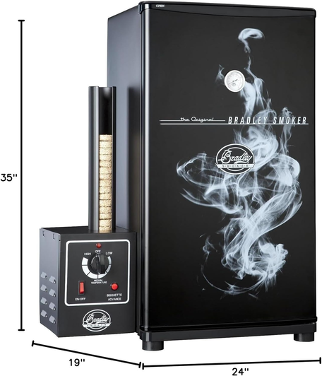 Bradley Smokers | Original Bradley Smoker BS611 4-Rack Natural Draft Vertical Electric Smoker
