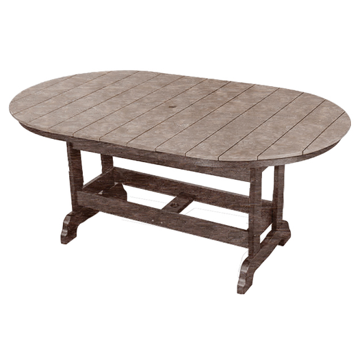 Kanyon - Dinning Height 6' Oval Table - K222D