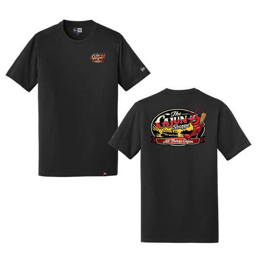The Cajun Shoppe | All Things Cajun - New Era T-Shirt, Black