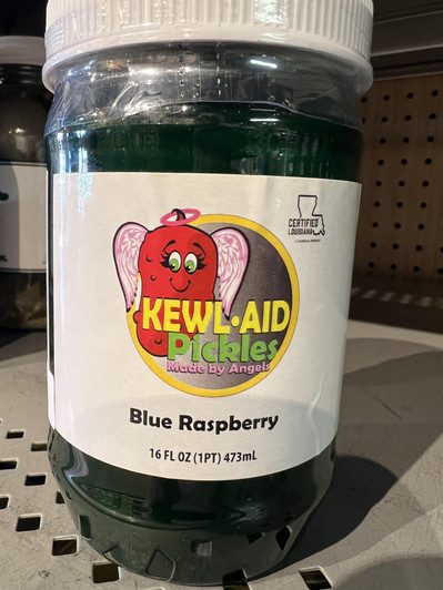 Kewl Aid Pickles | Blue Raspberry