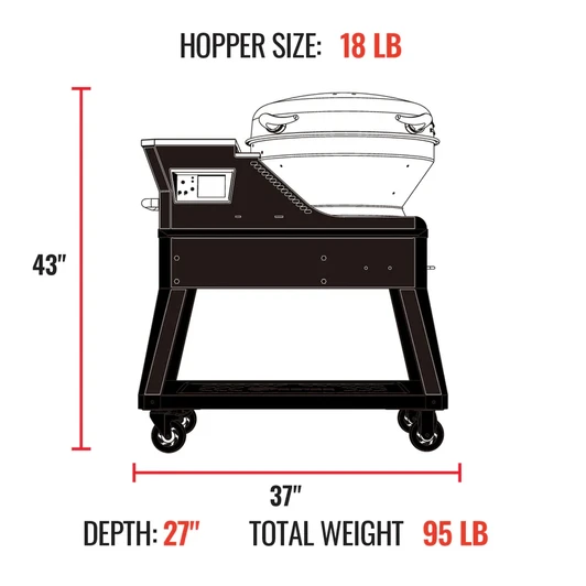 recteq -  RT-380BD **New**  Bullseye Deluxe 380BD