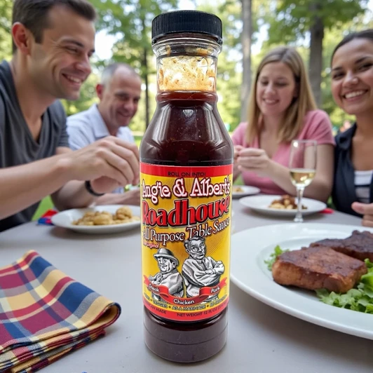 Steak Dance - Augie & Albert's Roadhouse All Purpose Table Sauce