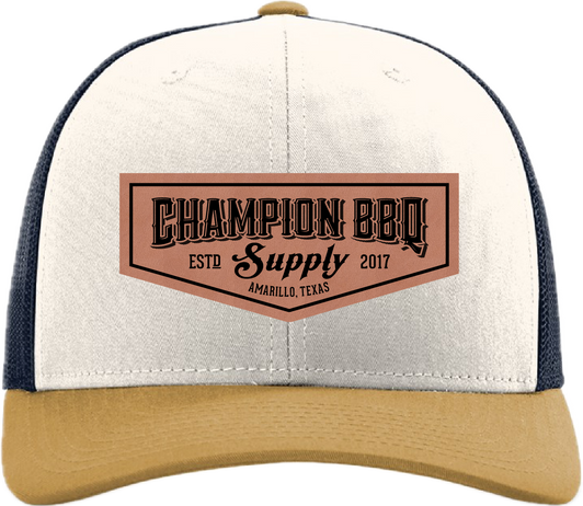 Champion BBQ Supply | Richardson Snapback Trucker Cap