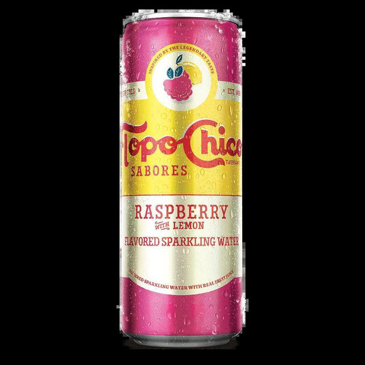 Topo Chico Flavored Sparkling Water - Raspberry with Lemon