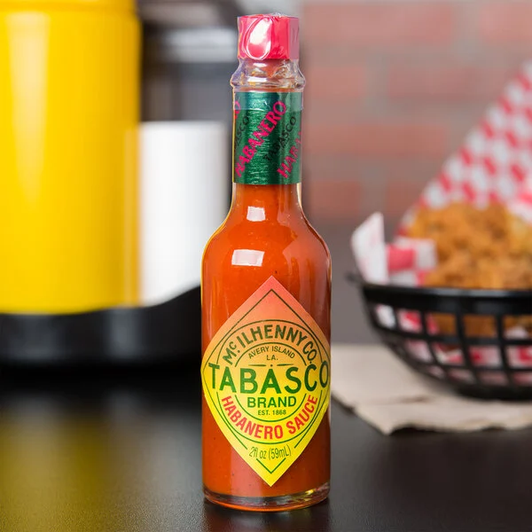 TABASCO® 2 fl. oz. Habanero Hot Sauce