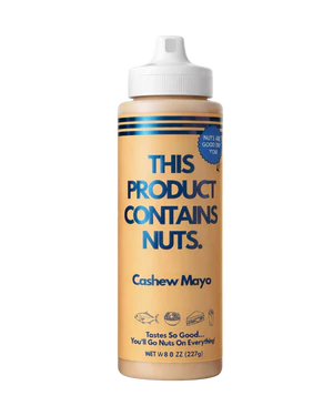 This Product Contains Nuts | Cashew Mayo