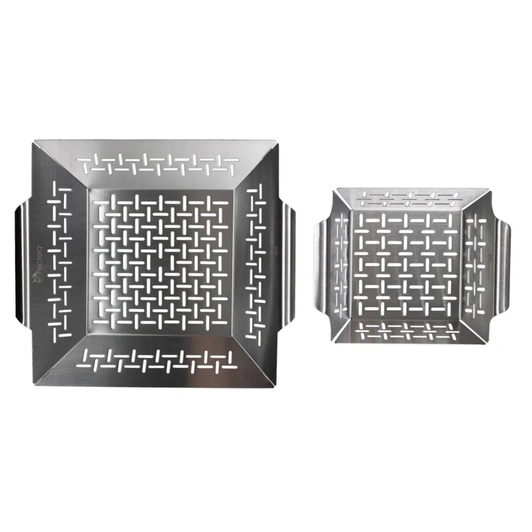 recteq | Stainless Steel BBQ Tray Set