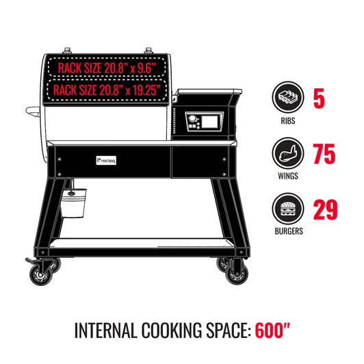 recteq -  Patio Legend 600