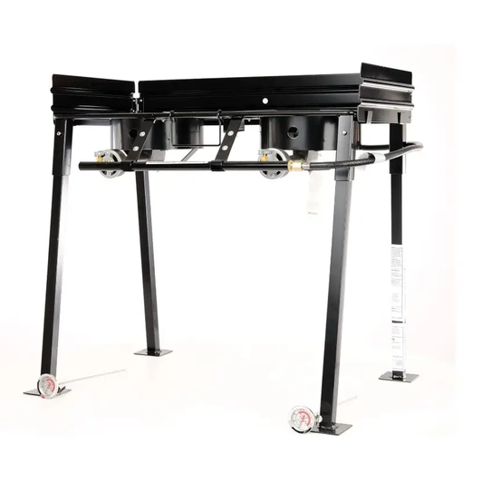 King Kooker |  25" Double Burner Camp Stove Pkg, 54,000 Btu/Burner