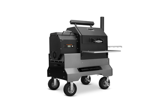 Yoder Smokers | YS480s Competition Pellet Grill With Stainless Steel Shelves and Drawer