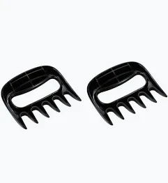 Collapsible BBQ Prep Tub with Lid & and Drain Spout, Meat Shredder Claws Included