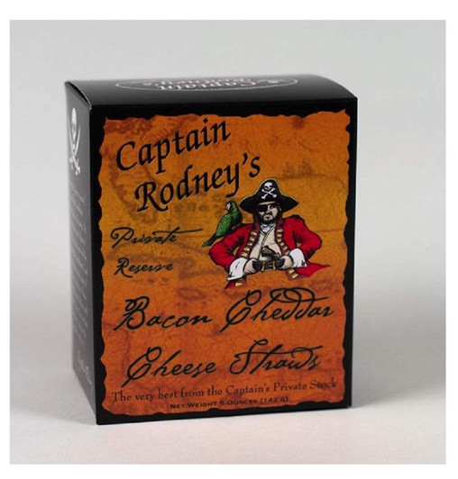 Captain Rodney's Bacon cheddar cheese straws