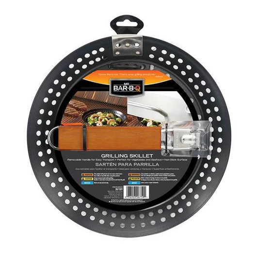 Mr Bar B Q Cast Iron Fajita Platter Set