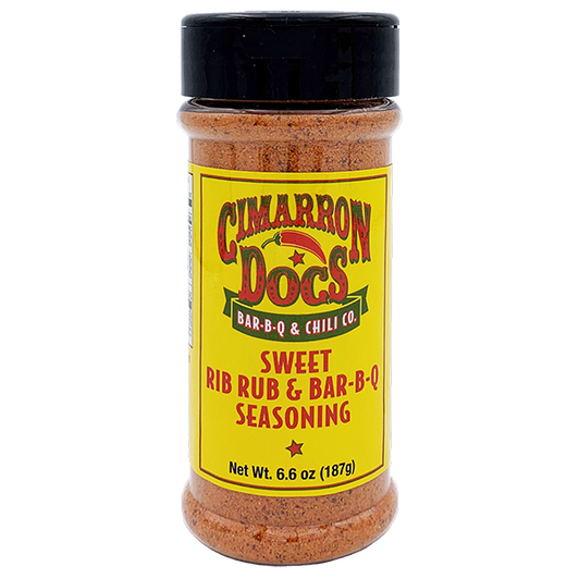 Cimarron Docs Sweet Rib Rub and Bar-B-Q seasoning Pork Chicken Seafood Sweet Rub
