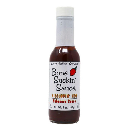 Bone Suckin' Sauce Hiccupin' Hot Habanero Sauce 5 oz.
