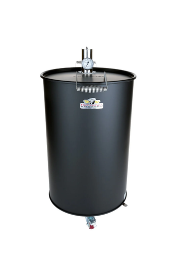 Hunsaker Smokers - Vortex 55 Gallon Smoker Flat Black