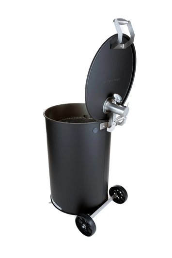 Hunsaker Smokers - Vortex 55 Gallon Smoker Flat Black