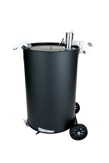 Hunsaker Smokers - Vortex 55 Gallon Smoker Flat Black