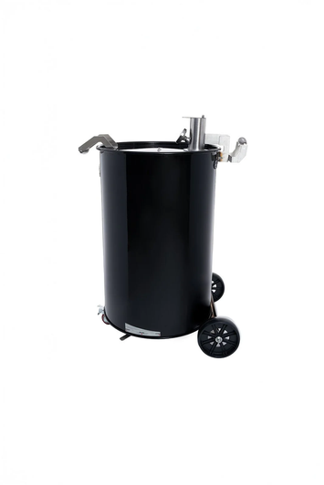 Hunsaker Smokers - Vortex 55 Gallon Drum Smoker Gloss Black