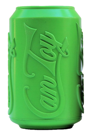 SodaPup Green Can Toy Treat Dispenser - Medium