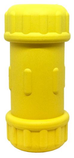 SodaPup ID Bone - Yellow Natural Rubber Treat Dispenser & Chew Toy - Large