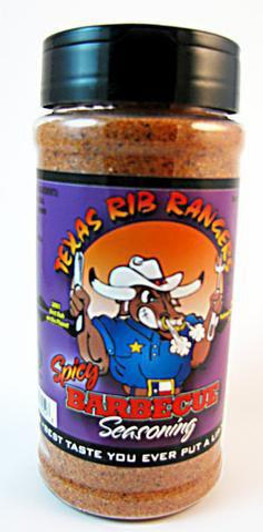 Texas Rib Rangers Spicy Barbecue Seasoning