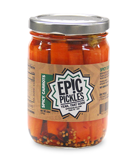 Epic Pickles Spicy Carrots