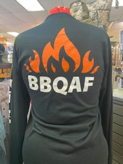 Two Pig Mafia Pit Gear BBQAF Long Sleeve T-Shirt Size