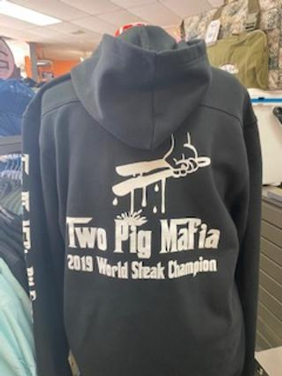 Two Pig Mafia Pit Gear 2019 World Champion Hoodie Size