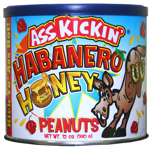 Ass Kickin' Habanero Honey Peanuts