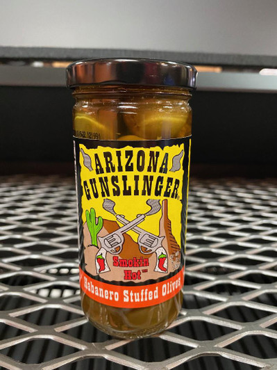 Arizona Gunslinger Habanero Stuffed Olives