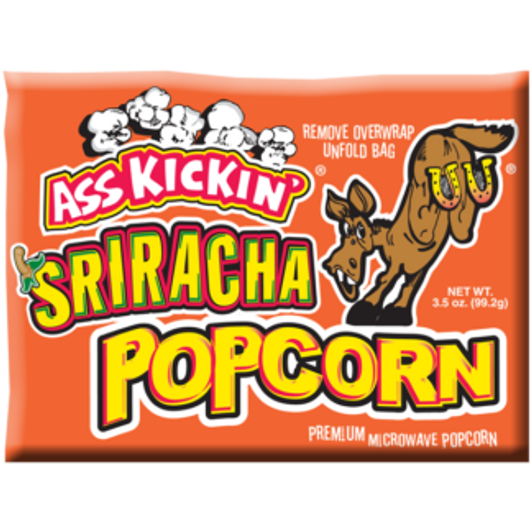 Ass Kickin' Sriracha Popcorn