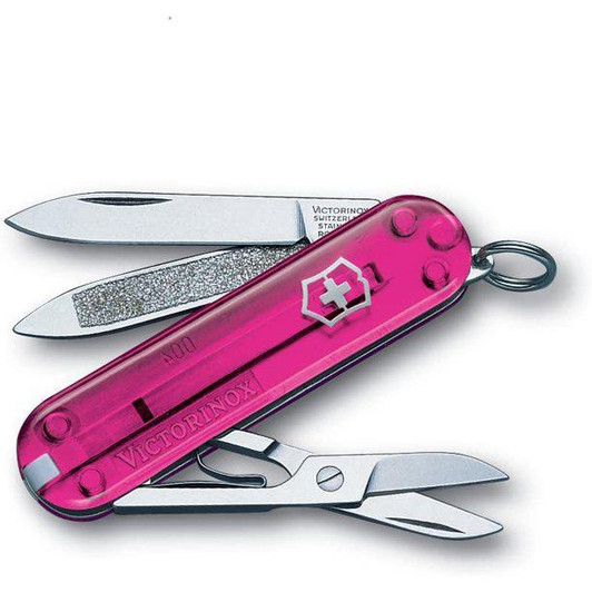 Victorinox Classic Small Clear Pink