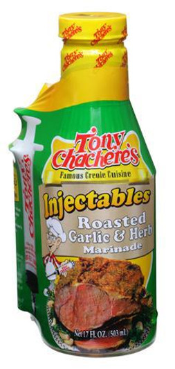 Tony Chachere's Injectables Injectable Marinade, Butter & Jalapeno - 17 fl oz