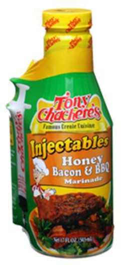 Tony Chachere's - Honey Bacon & BBQ Injectable Marinade