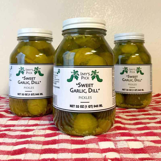 Jan's Pickles - Imy's Pick "Sweet Garlic, Dill"