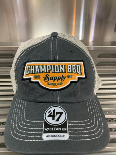 Champion BBQ Supply Charcoal-Stone 47 Brand Hat