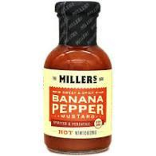Miller's Banana Pepper Mustard (Hot)
