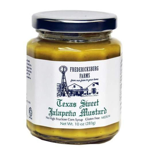 Fredericksburg Farms Texas Sweet Jalapeno Mustard Fredericksburg Farms Texas Sweet Jalapeno Mustard