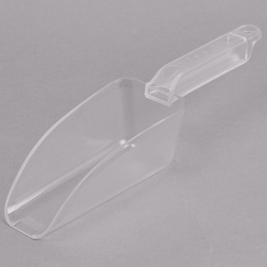12 oz. Clear Pellet Scoop